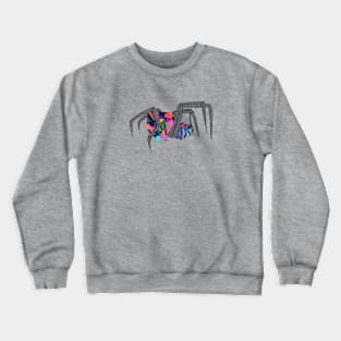 Amazing Spider in Colorful Patterns Crewneck Sweatshirt